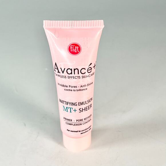 Avance Mattifying Emulsion MT + Sheer Primer Pore Refiner Travel .5 oz 15ml New - Picture 1 of 7